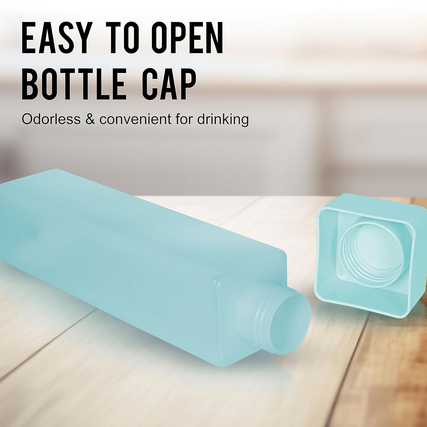 12981 Large Capacity Plastic Water Bottle | Office Bottle | Gym Bottle | Home | Kitchen | Leakproof and BPA Free Drinks Bottle | Square Water Drink Juice Bottle Wide-Mouth BPA Free Leak-Free Lightweight (1 pc / Mix Color / 1000 ML Approx) 12981 Large Capacity Plastic Water Bottle | Office Bottle | Gym Bottle | Home | Kitchen | Leakproof and BPA Free Drinks Bottle | Square Water Drink Juice Bottle Wide-Mouth BPA Free Leak-Free Lightweight (1 pc / Mix Color / 1000 ML Approx)